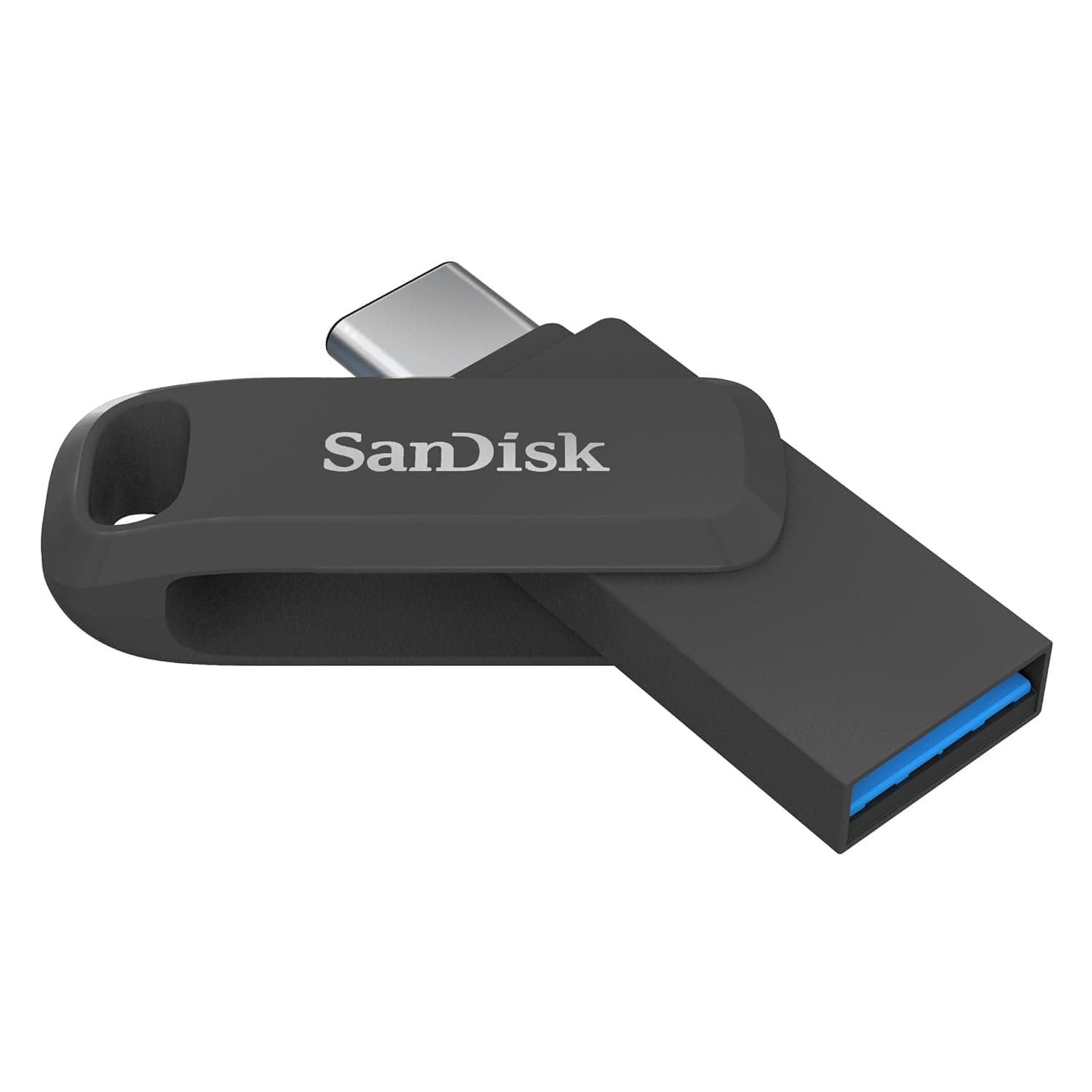 SANDISK Ultra Dual Drive Go Type-C 256GB, OTG, Upto 400MB/s, Pendrive, Black (SDDDC3-256G-I46PD)